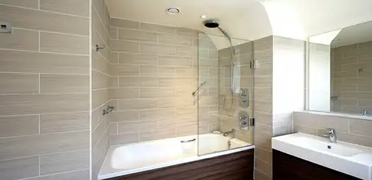 Proshower - fixed glass shower panel - product detail