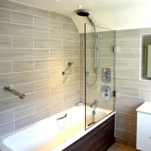 Proshower - fixed glass shower panel