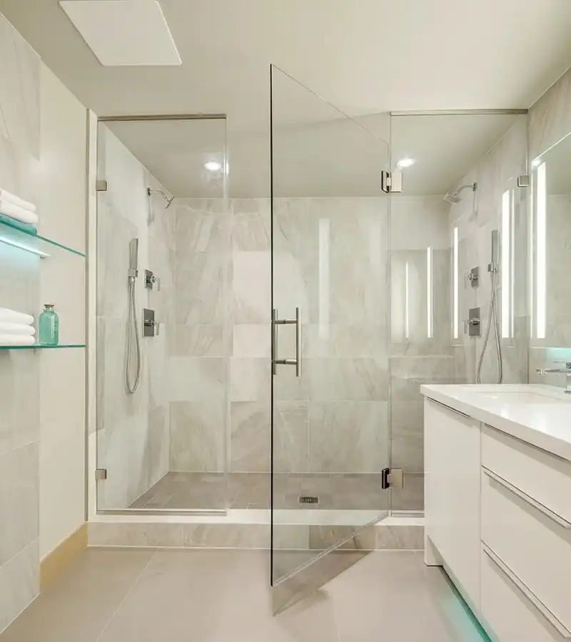 Proshower - swing glass shower door - product