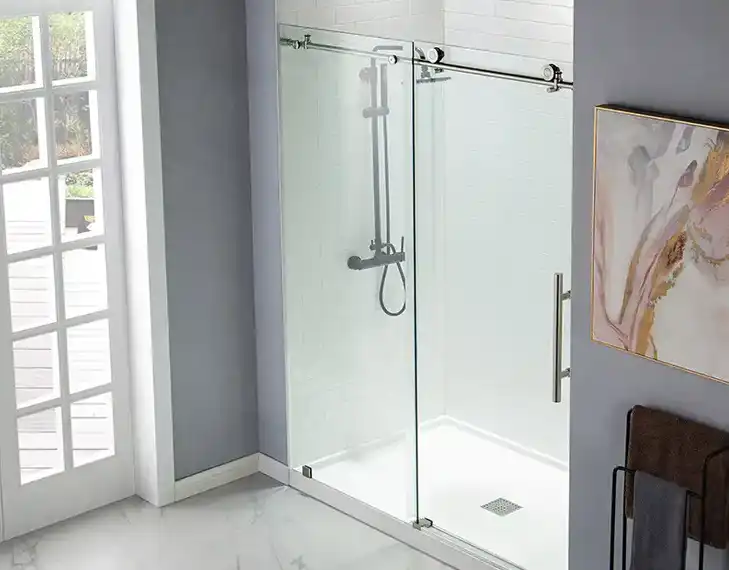 Proshower - sliding glass shower door - slider